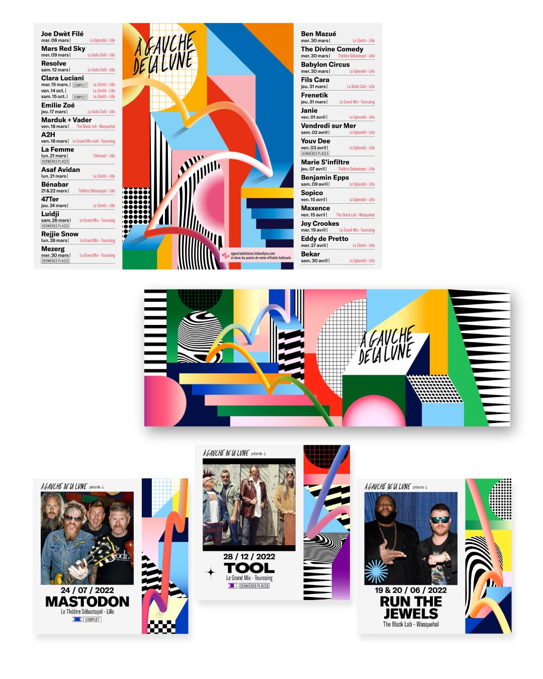 D.A. À Gauche de la lune saison 2022