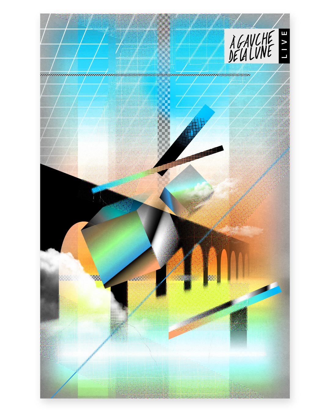 Langage graphique À Gauche de la lune saison 2024