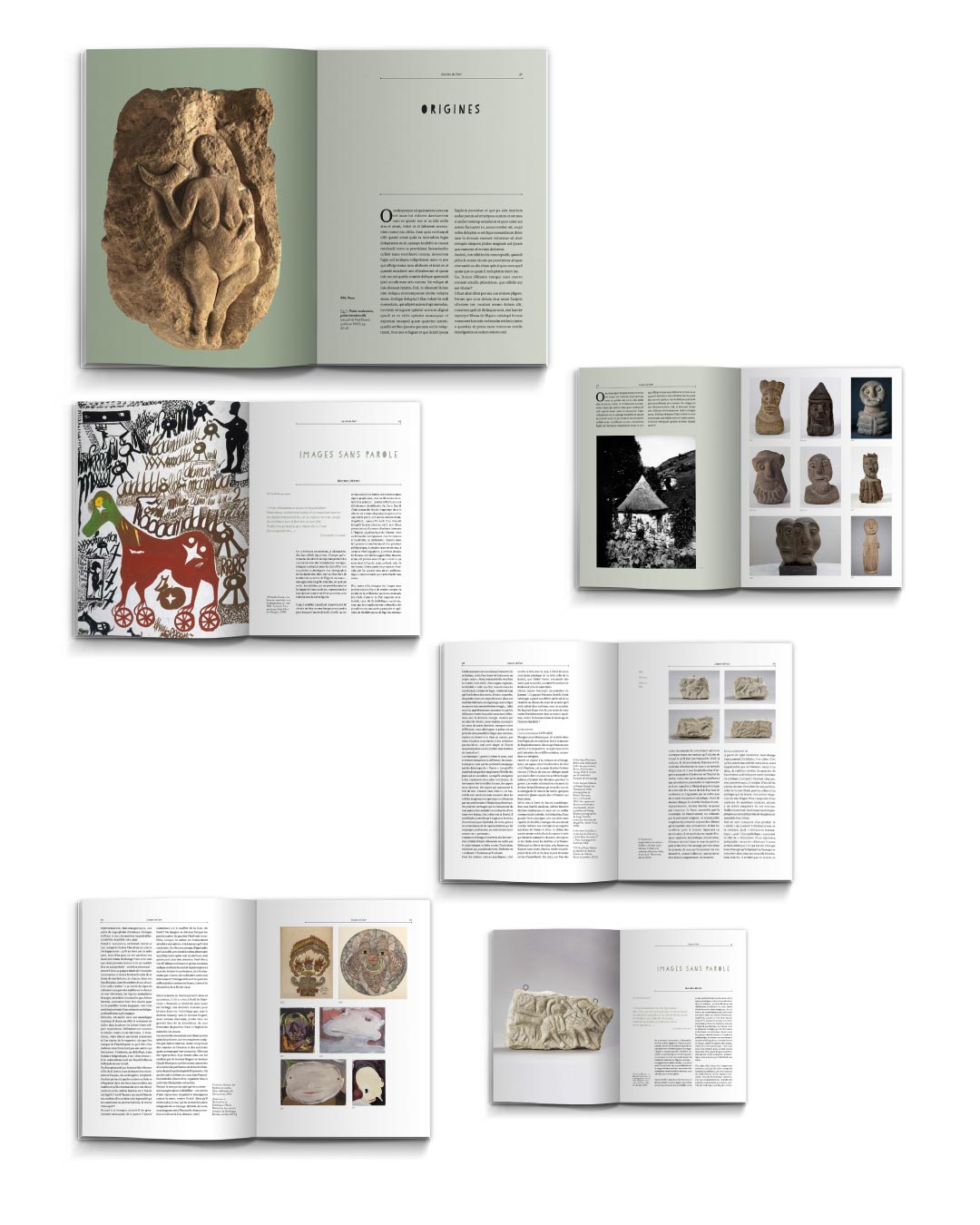 Langage graphique et maquette livre L'Autre de L'Art - LaM 2017