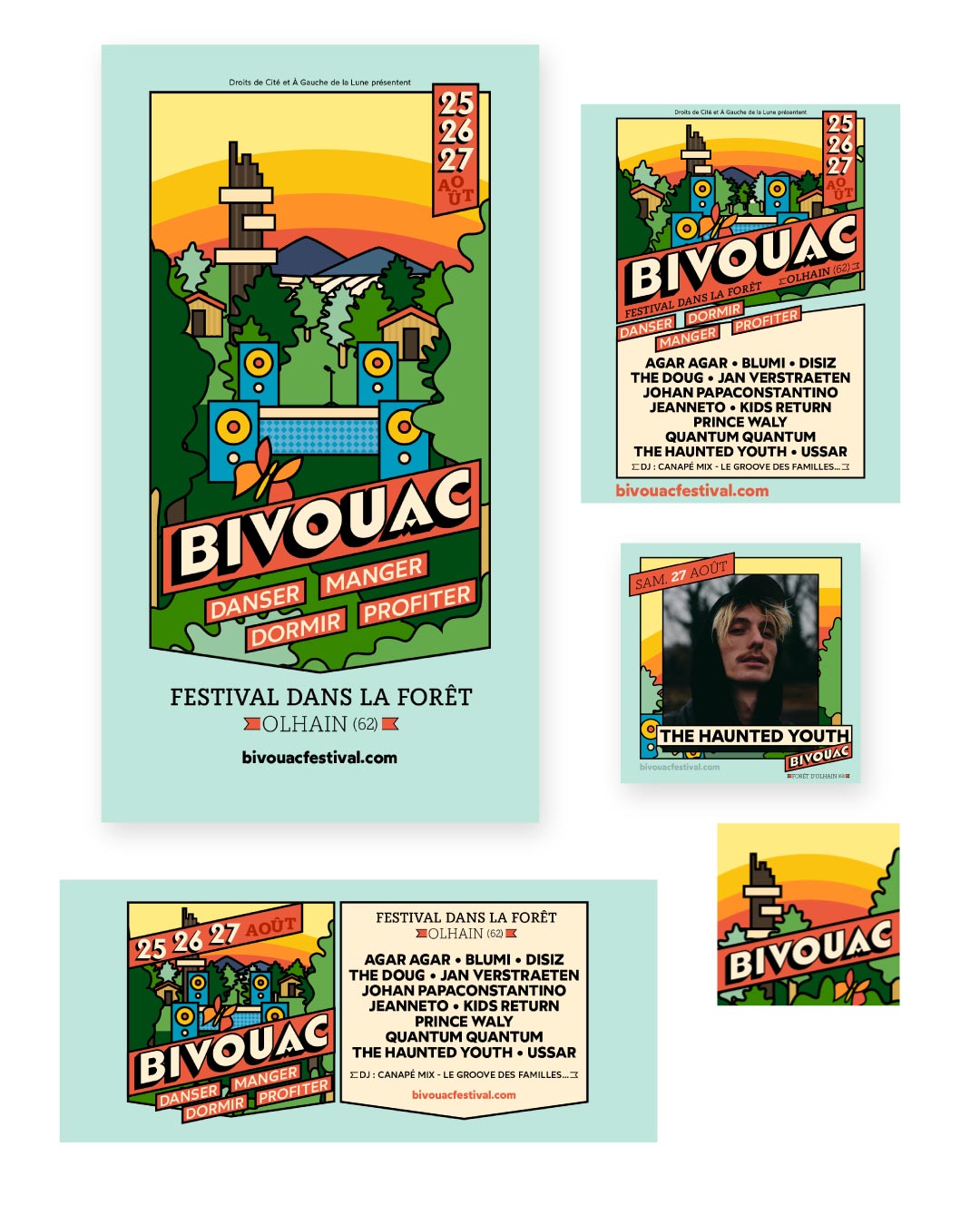 Direction artistique festival Bivouac 2024