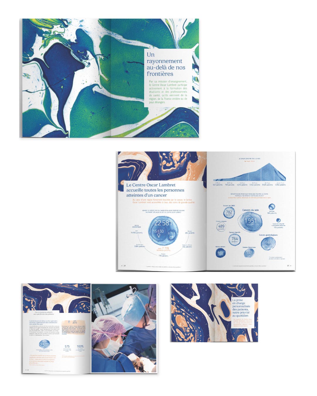 D.A. et maquette livre Centre Oscar Lambret 2017